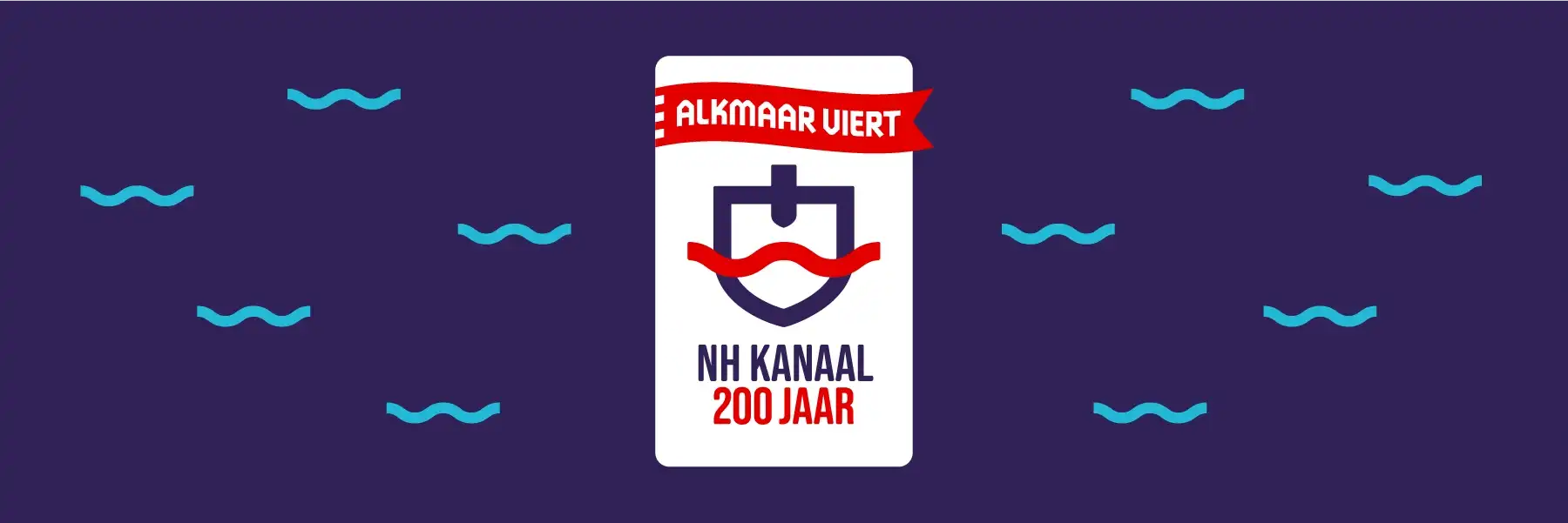 Logo van Noordhollands Kanaal 200 jaar